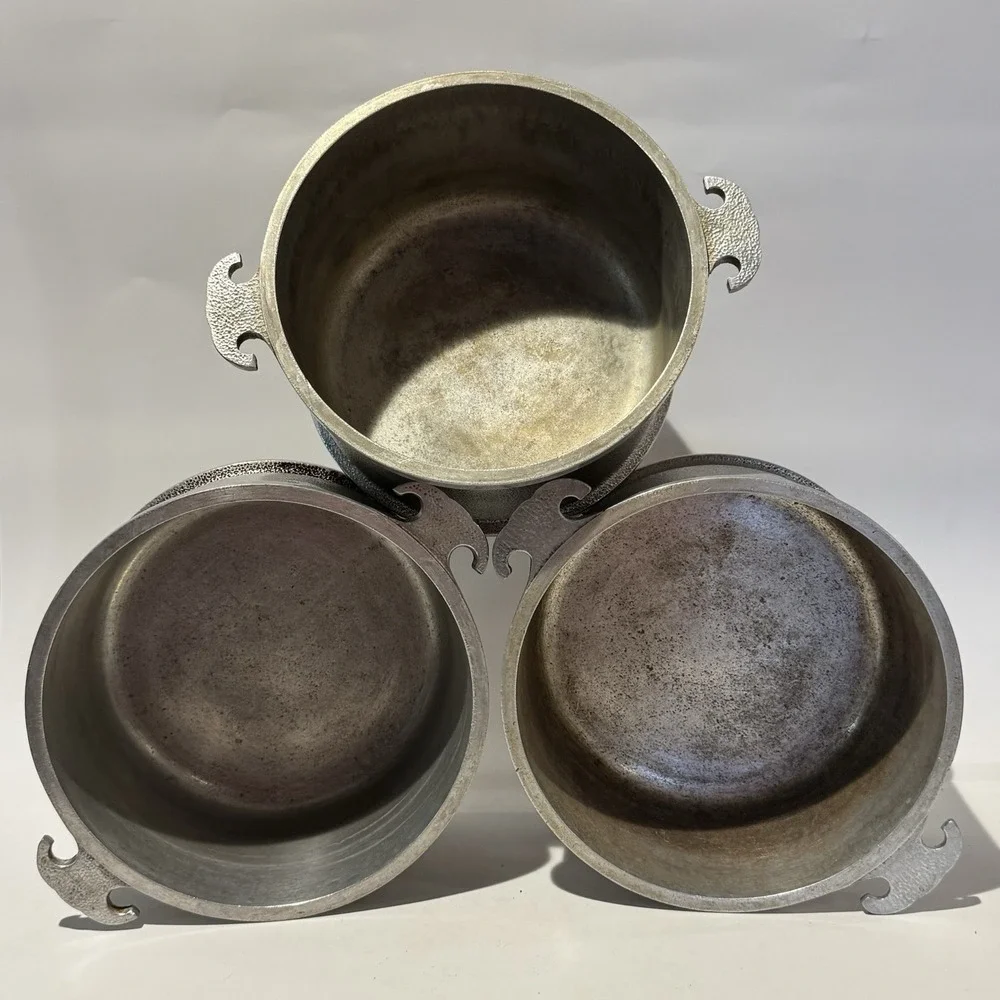 (3) Vintage Guardian Service‎ Cast Aluminum 8